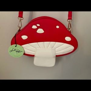 NWT Lulu Hun Mushroom Crossbody Cottagecore Purse
